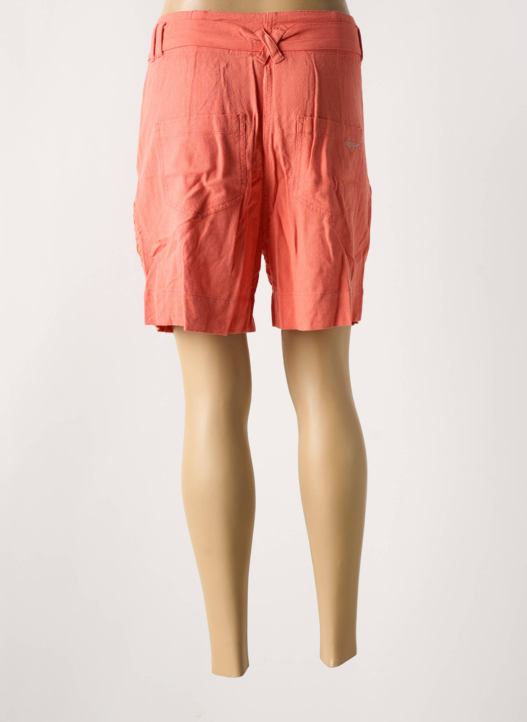 Bermudas tiesi kirpimas oranžinė DESIGUAL moteris