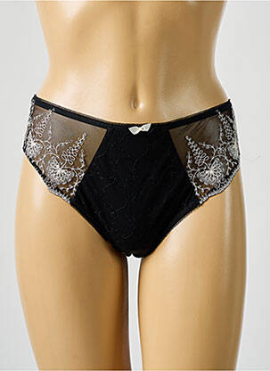 Tanga tamprumas juodas FANTASIE moteris