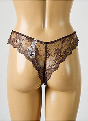 Tanga tamprumas rudas WACOAL moteris