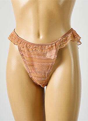 Tanga tanga rudas BARBARA moteris