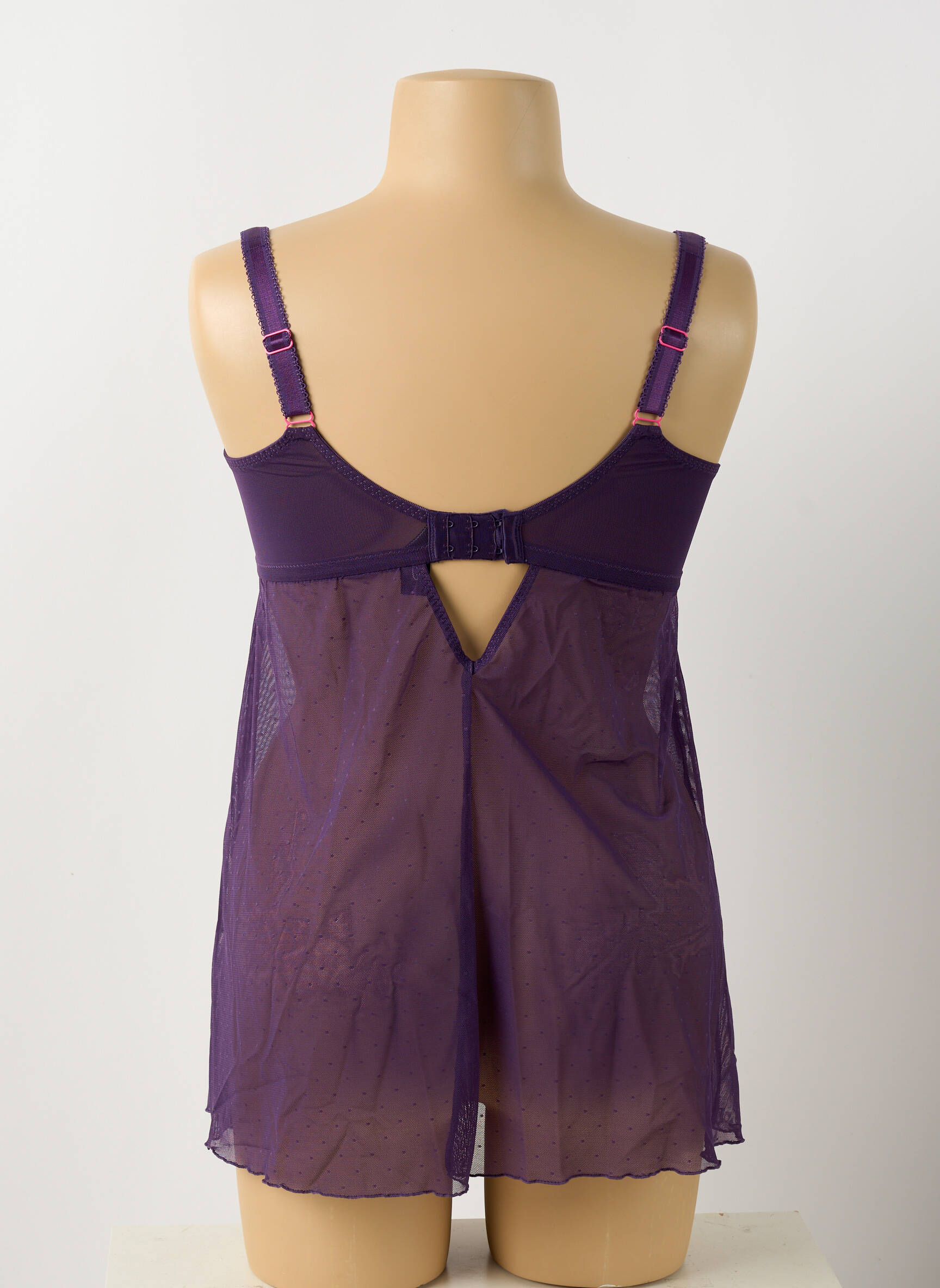 Viršūnė/marškinys siuvinėjimas violetinis SCULPTRESSE moteris