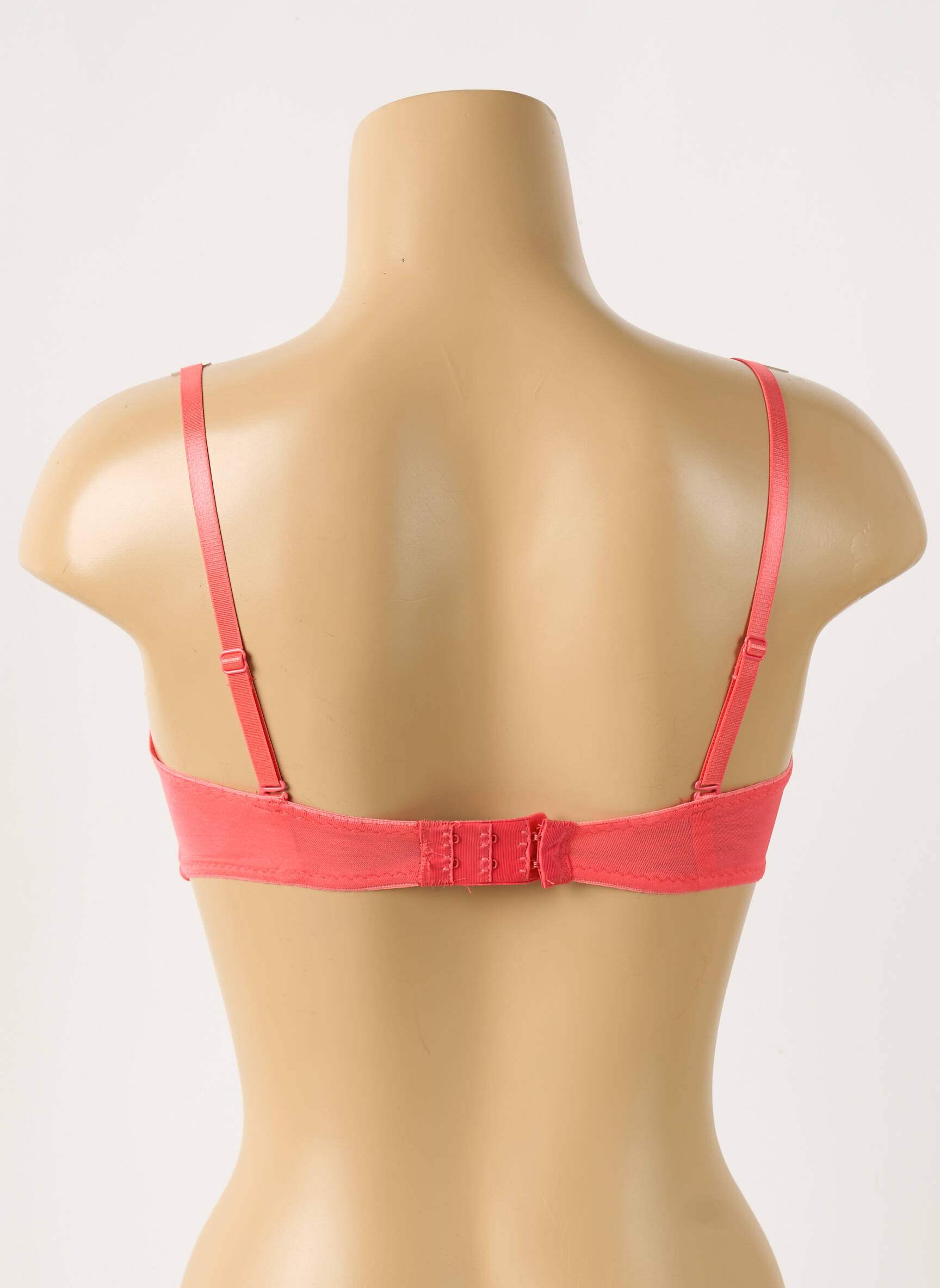 Liemenėlė push-up liemenėlė su aukštu palaikymu push-up liemenėlė su aukštu palaikymu oranžinė AIMÉE L. moteris