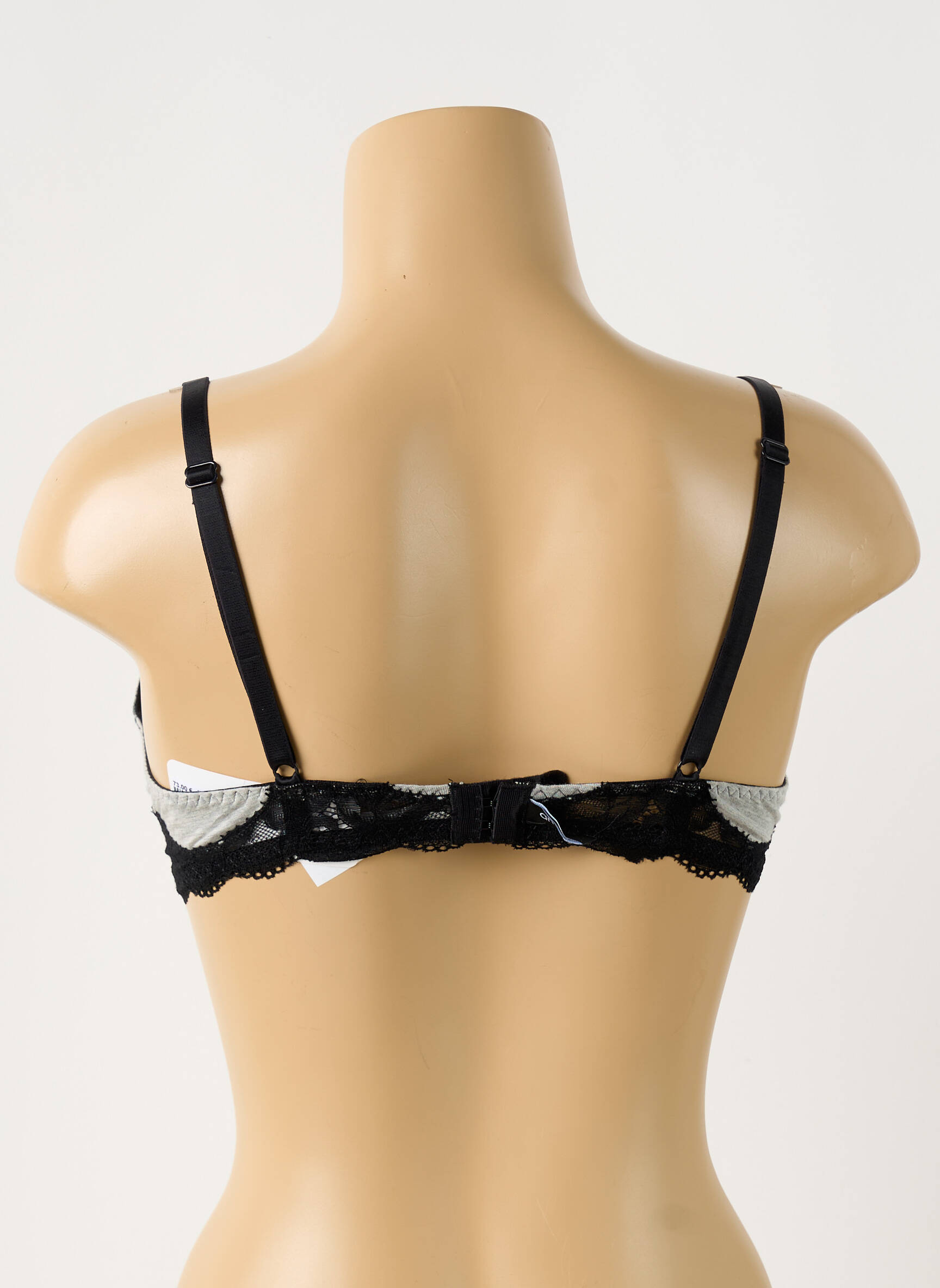 Liemenėlė push-up liemenėlė su aukštu palaikymu push-up liemenėlė su aukštu palaikymu pilka ANTIGEL moteris