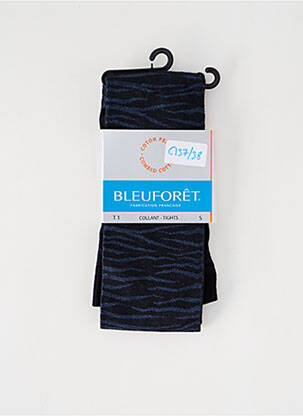 Kojinės fantazijos raštas juodas BLEU FORET moteris