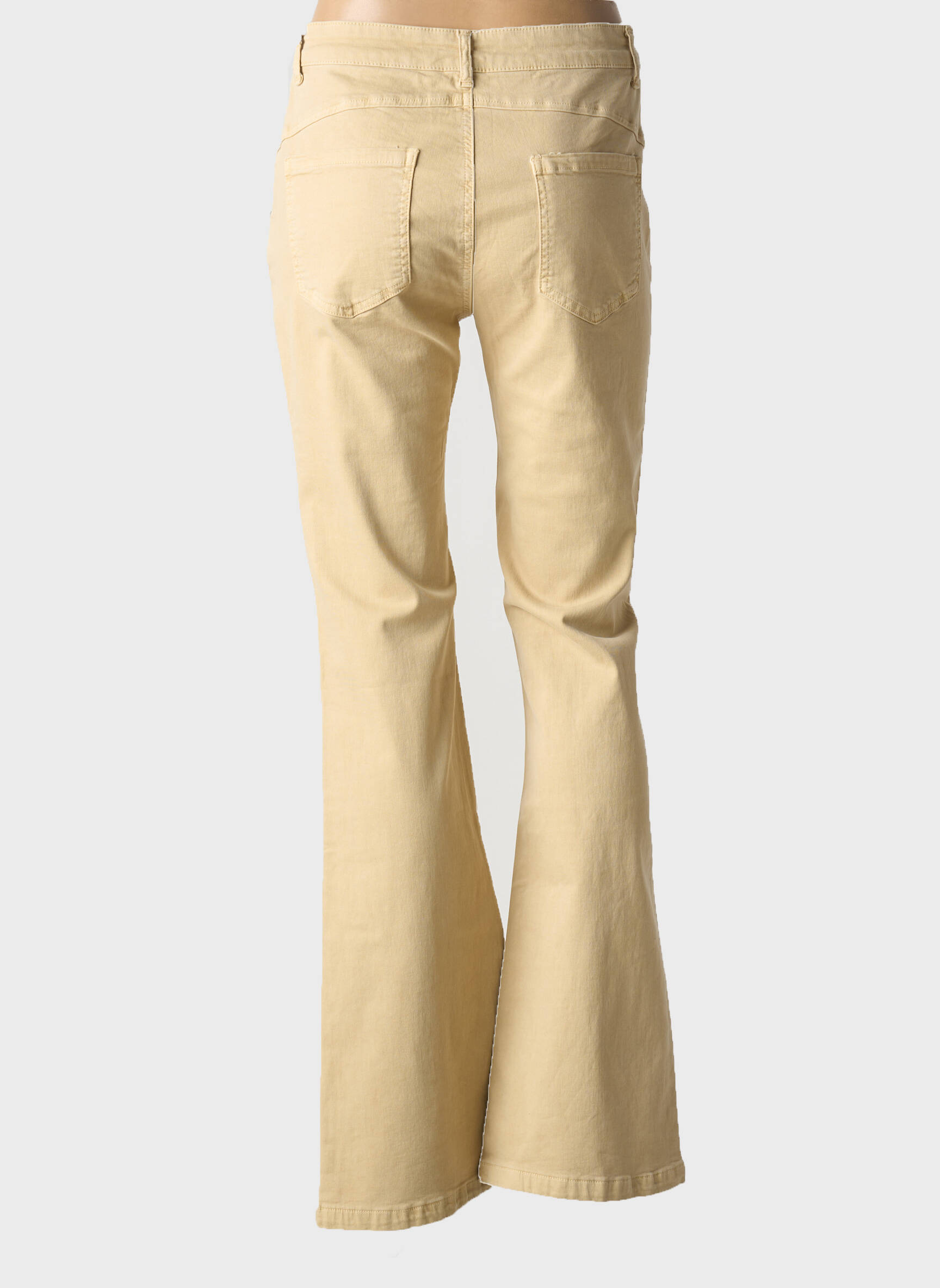 Bootcut džinsai normala dydis normala dydis bežinis MELLY & CO moteris