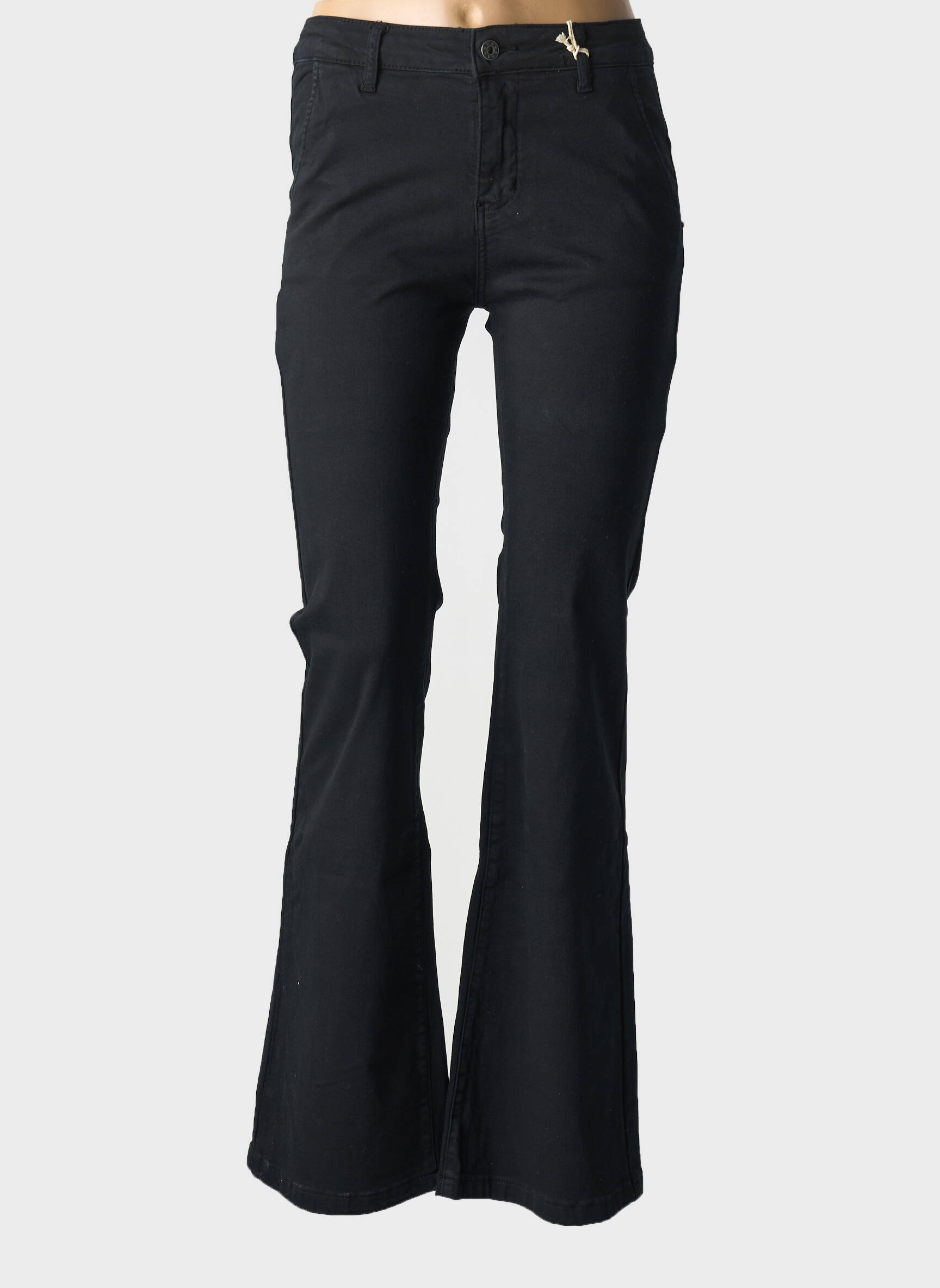 Bootcut džinsai normala dydis normala dydis juodas MELLY & CO moteris