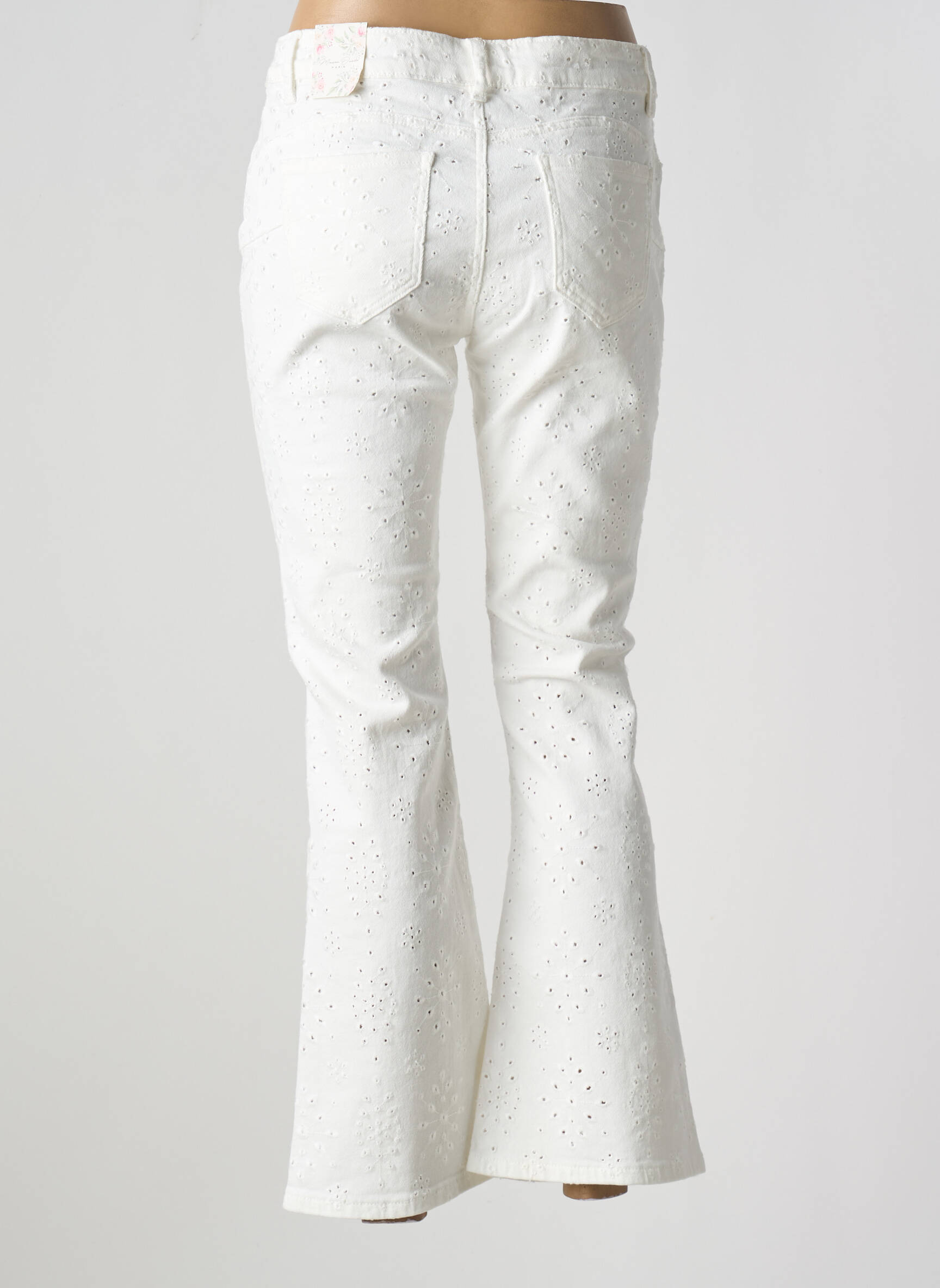 Bootcut džinsai normala dydis normala dydis baltas ONADO moteris