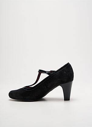 Aukštakulniai satino audinys kulnas nuo 4 iki 6 cm juodas ARTIKA SOFT moteris
