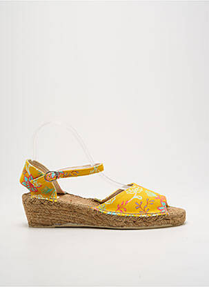 Espadrilės užsegimas kilpa(s) kulnas nuo 4 iki 6 cm geltona LA FIANCEE DU MEKONG moteris