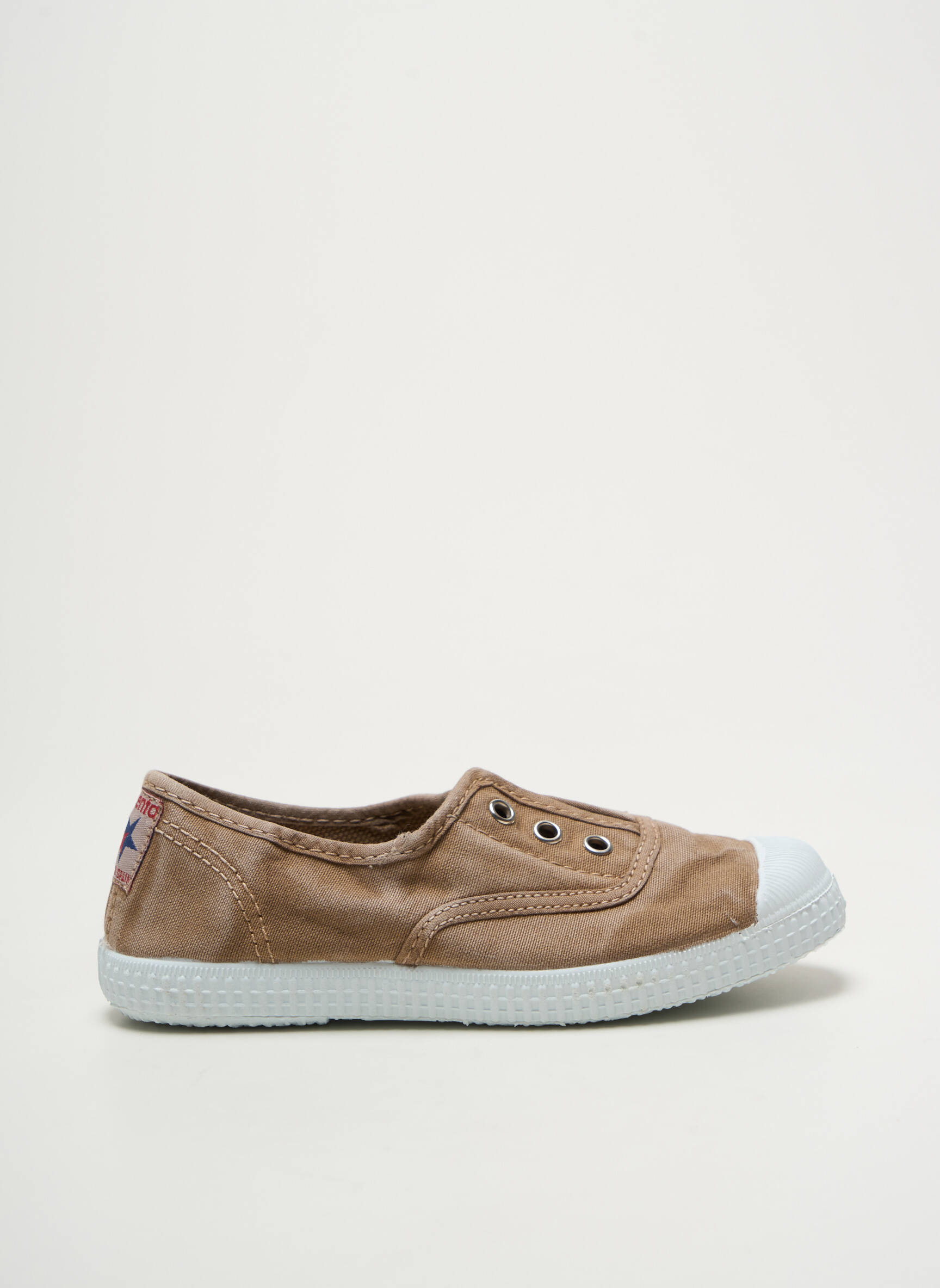 Slip-on batai apvalus mygtukas apvalus mygtukas rudas CIENTA vaikas