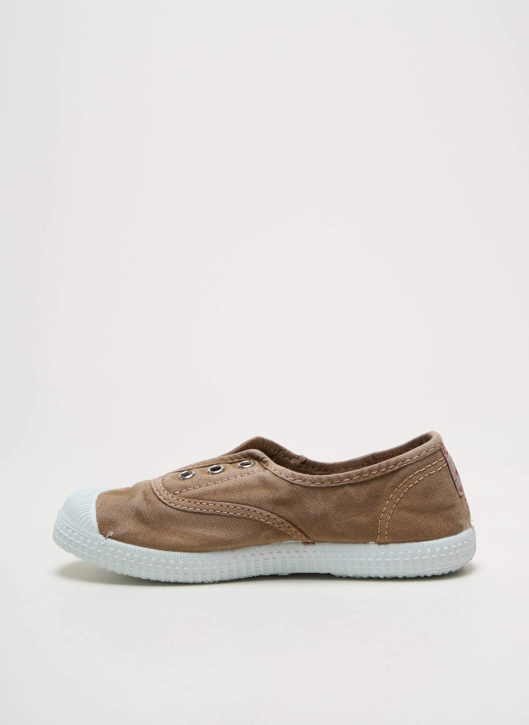 Slip-on batai apvalus mygtukas apvalus mygtukas rudas CIENTA vaikas