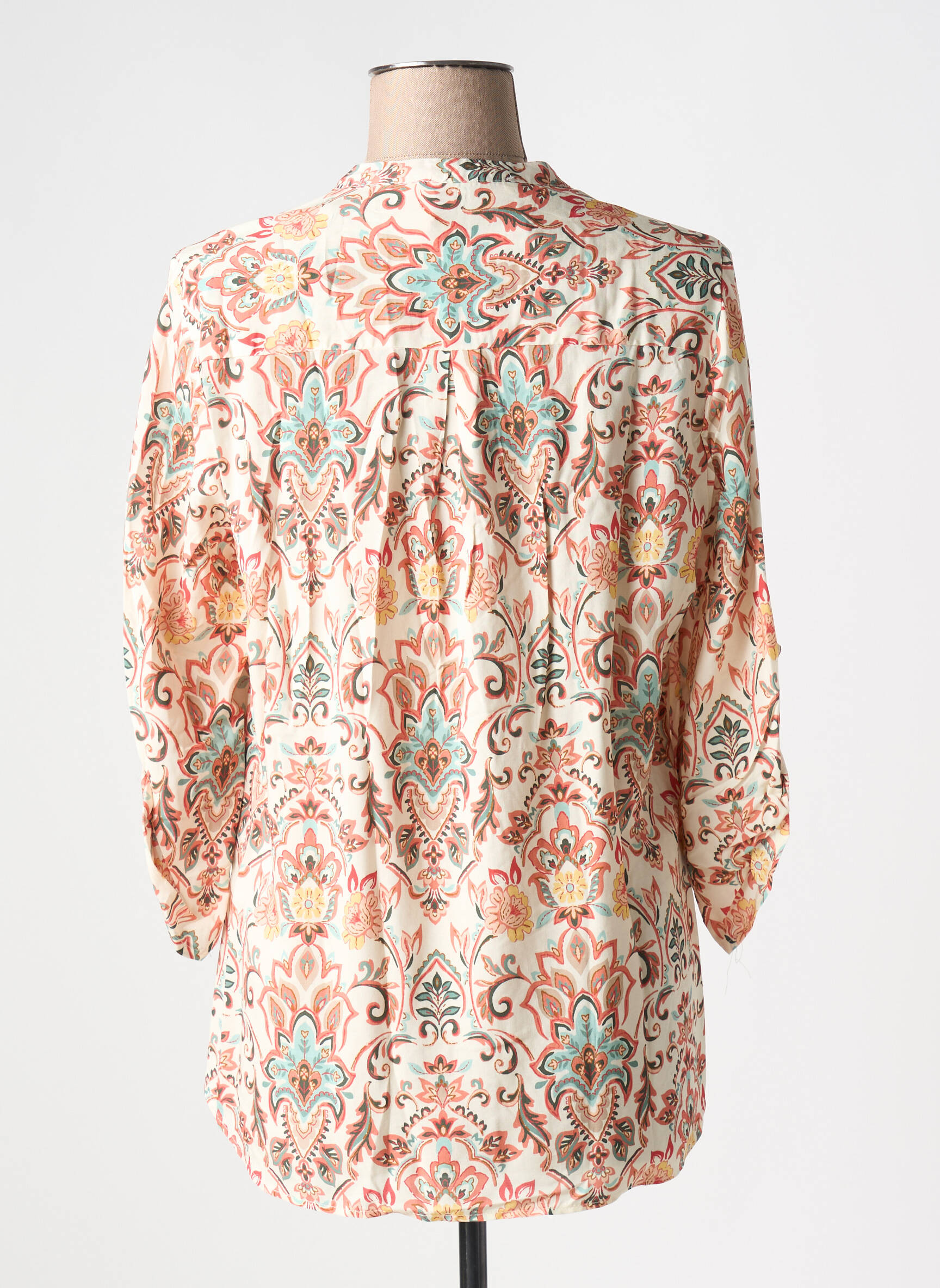 Bluzonai fantazijos raštas 3/4 rankovės bežinis EMA BLUE'S moteris