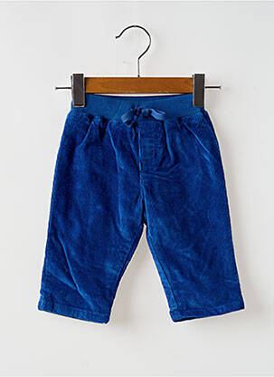 Tiesi kelnė tiesi kirpimas elastinė dydis mėlyna PETIT BATEAU berniukas