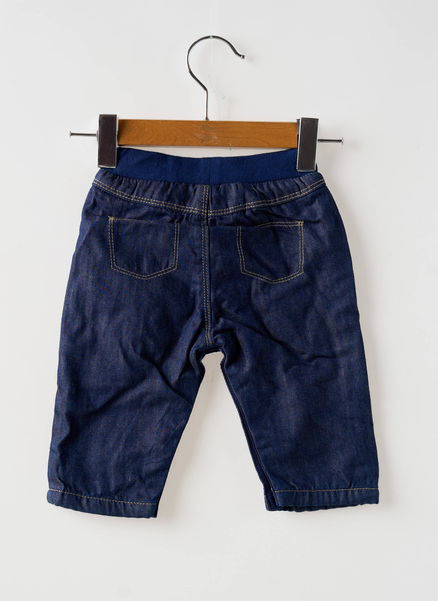 Tiesi kelnė kišenės elastinė dydis mėlyna PETIT BATEAU berniukas