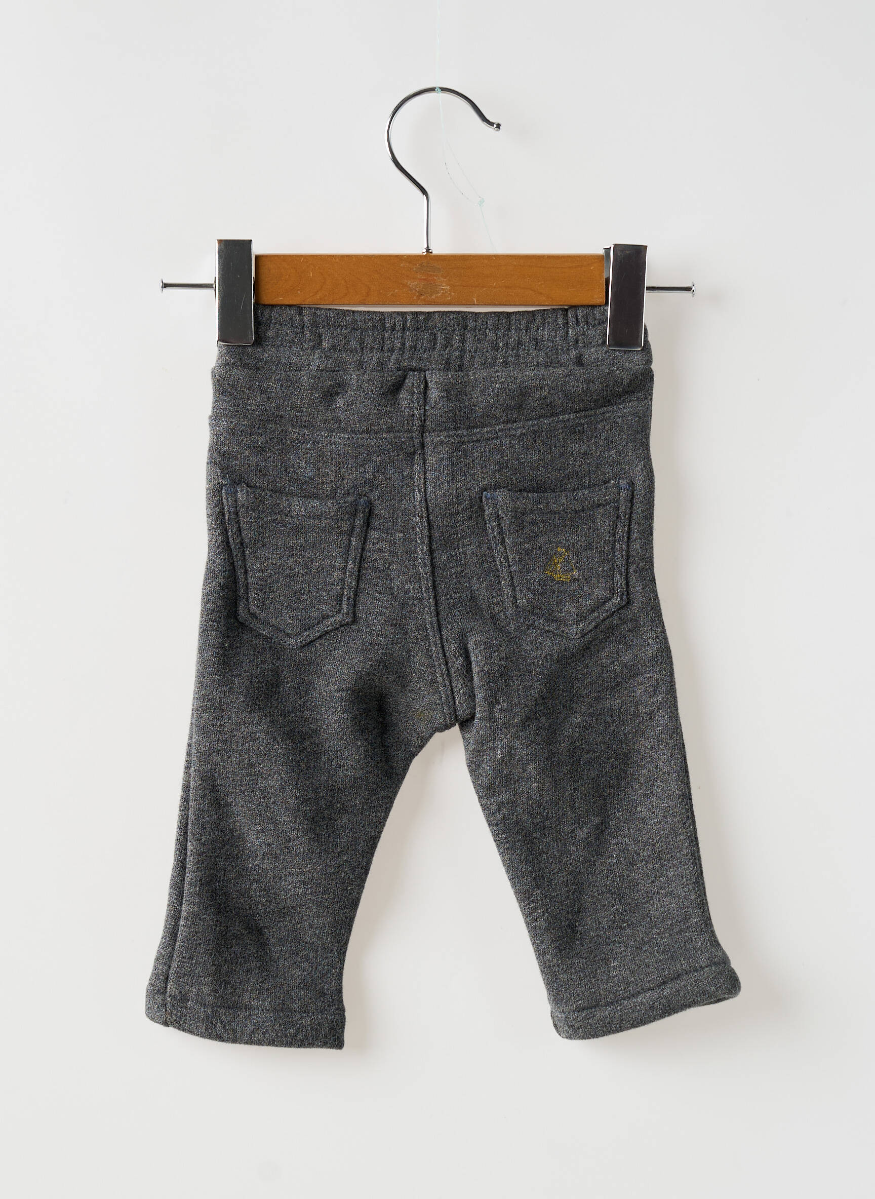 Lieknos kelnės tamprumas elastinė dydis pilka PETIT BATEAU berniukas