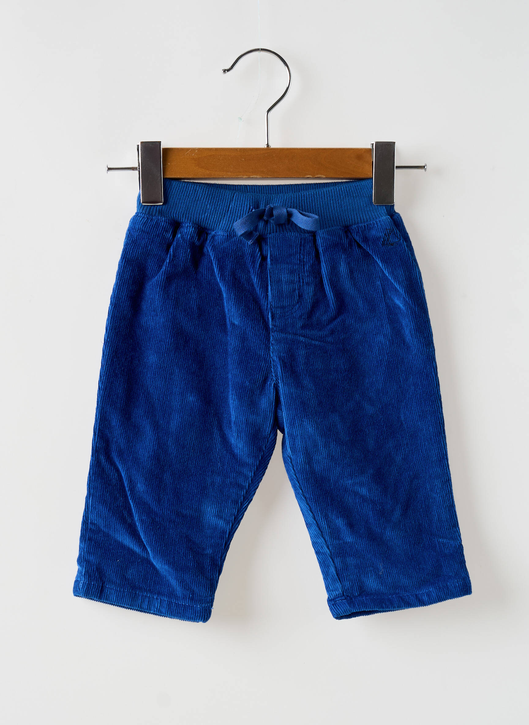 Tiesi kelnė tiesi kirpimas elastinė dydis mėlyna PETIT BATEAU berniukas
