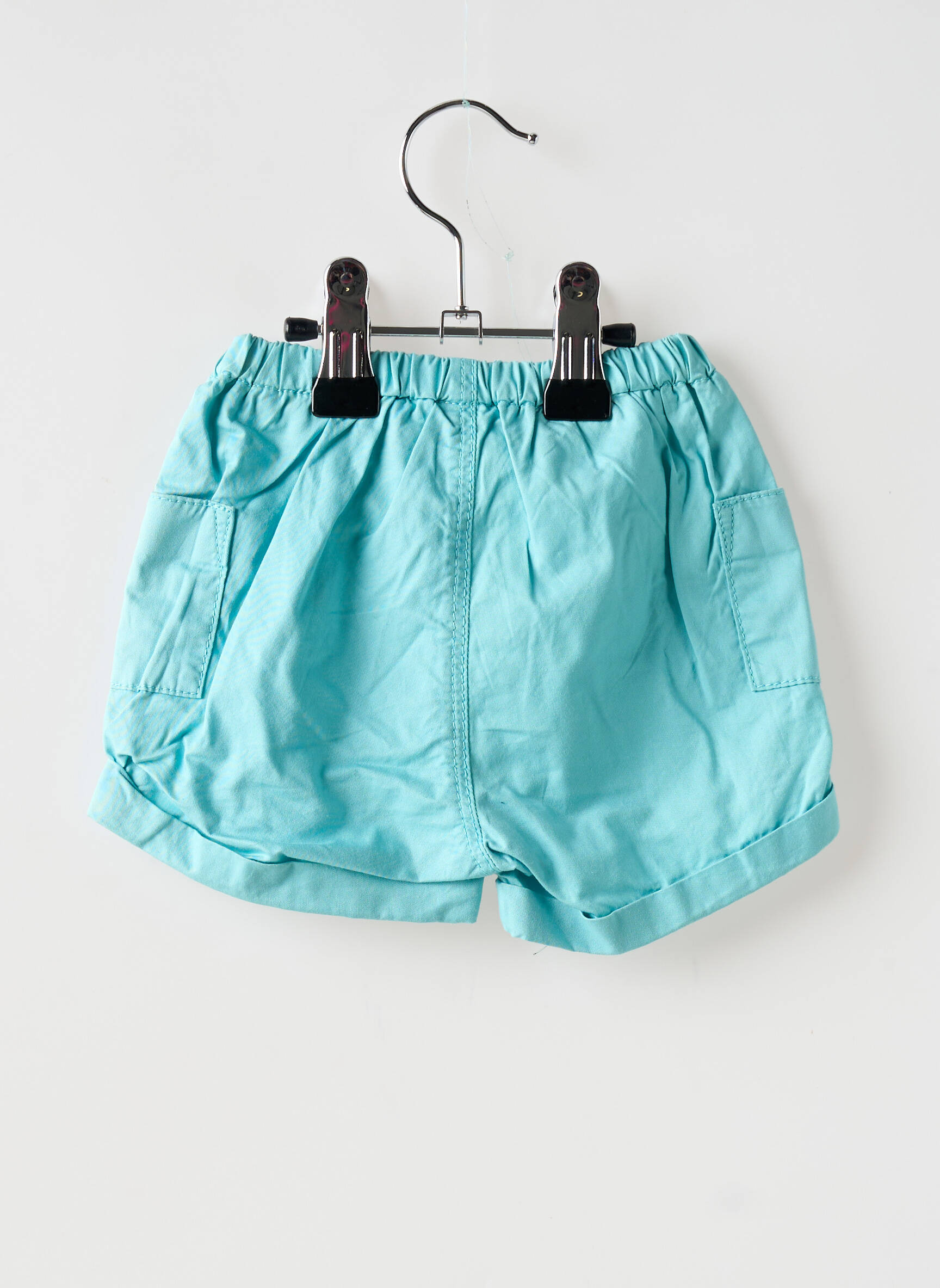 Šortas aukšta talija elastinė dydis mėlyna PETIT BATEAU mergina