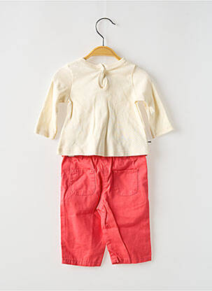 Kelnaičių rinkinys ilgos rankovės bežinis PETIT BATEAU mergina