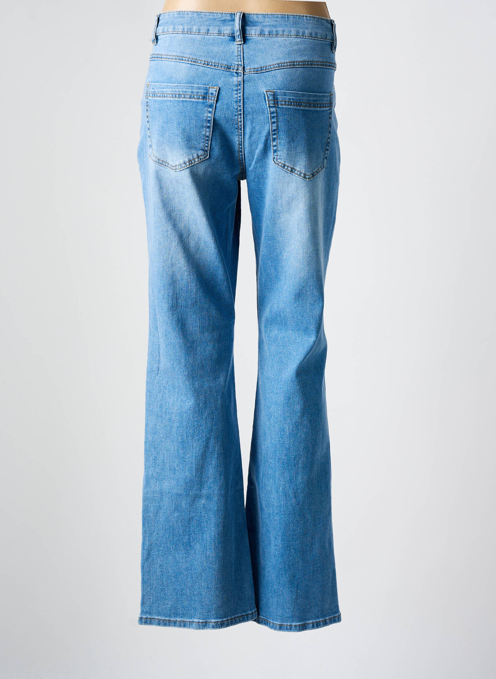 Bootcut džinsai normala dydis normala dydis mėlyna JENSEN moteris