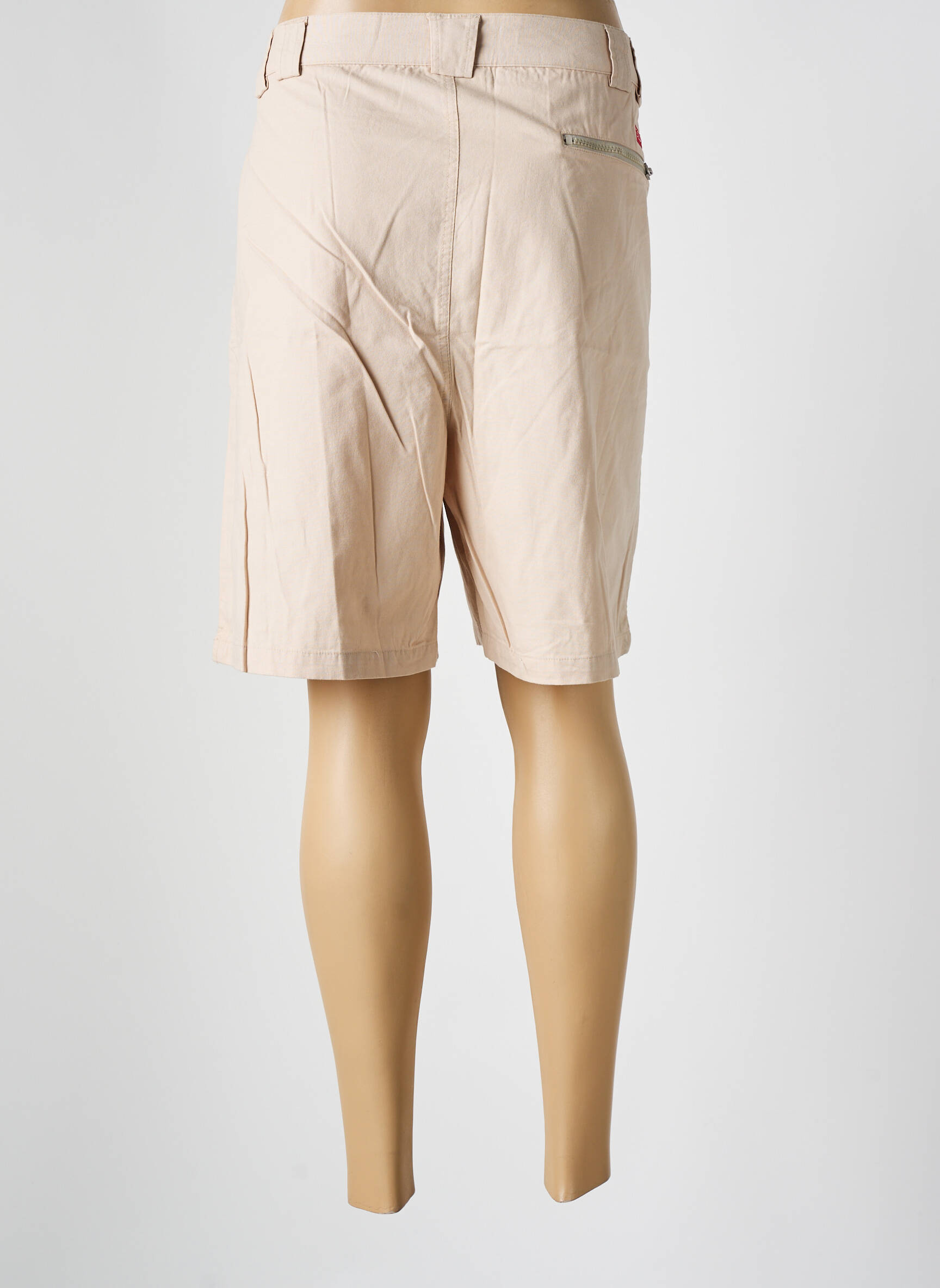 Bermudas tiesi kirpimas bežinis AZ FACTORY moteris
