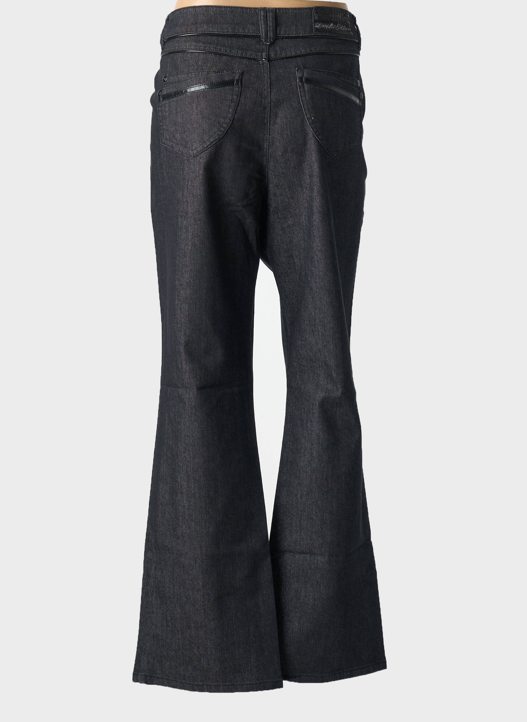 Bootcut džinsai normala dydis normala dydis juodas ANNA MONTANA moteris