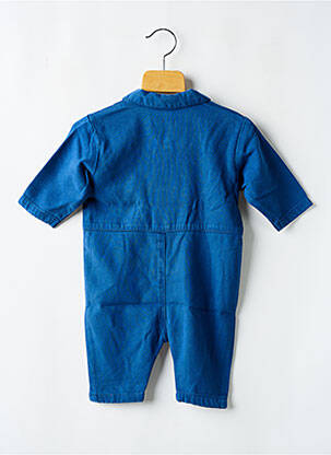 Kombinezonas centrinė iškirptė ilgos rankovės mėlyna PETIT BATEAU berniukas