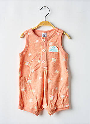 Kombinezonas apvalus kaklas oranžinė PETIT BATEAU vaikas