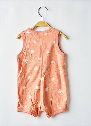 Kombinezonas apvalus kaklas oranžinė PETIT BATEAU vaikas