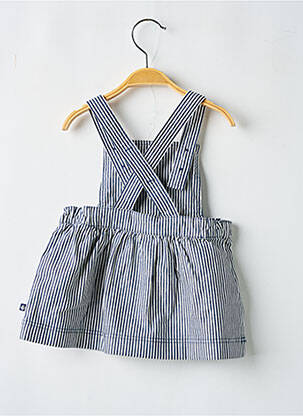 Trumpa suknelė be rankų be rankų mėlyna PETIT BATEAU mergina