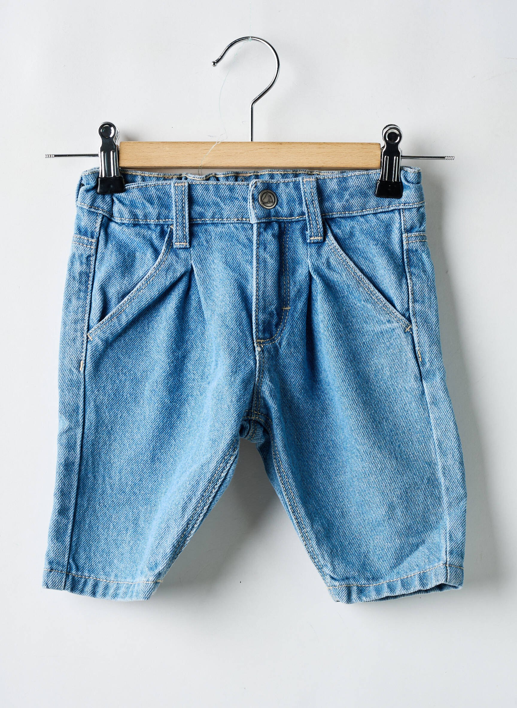 Bermudas denimo audinys mėlyna PETIT BATEAU berniukas