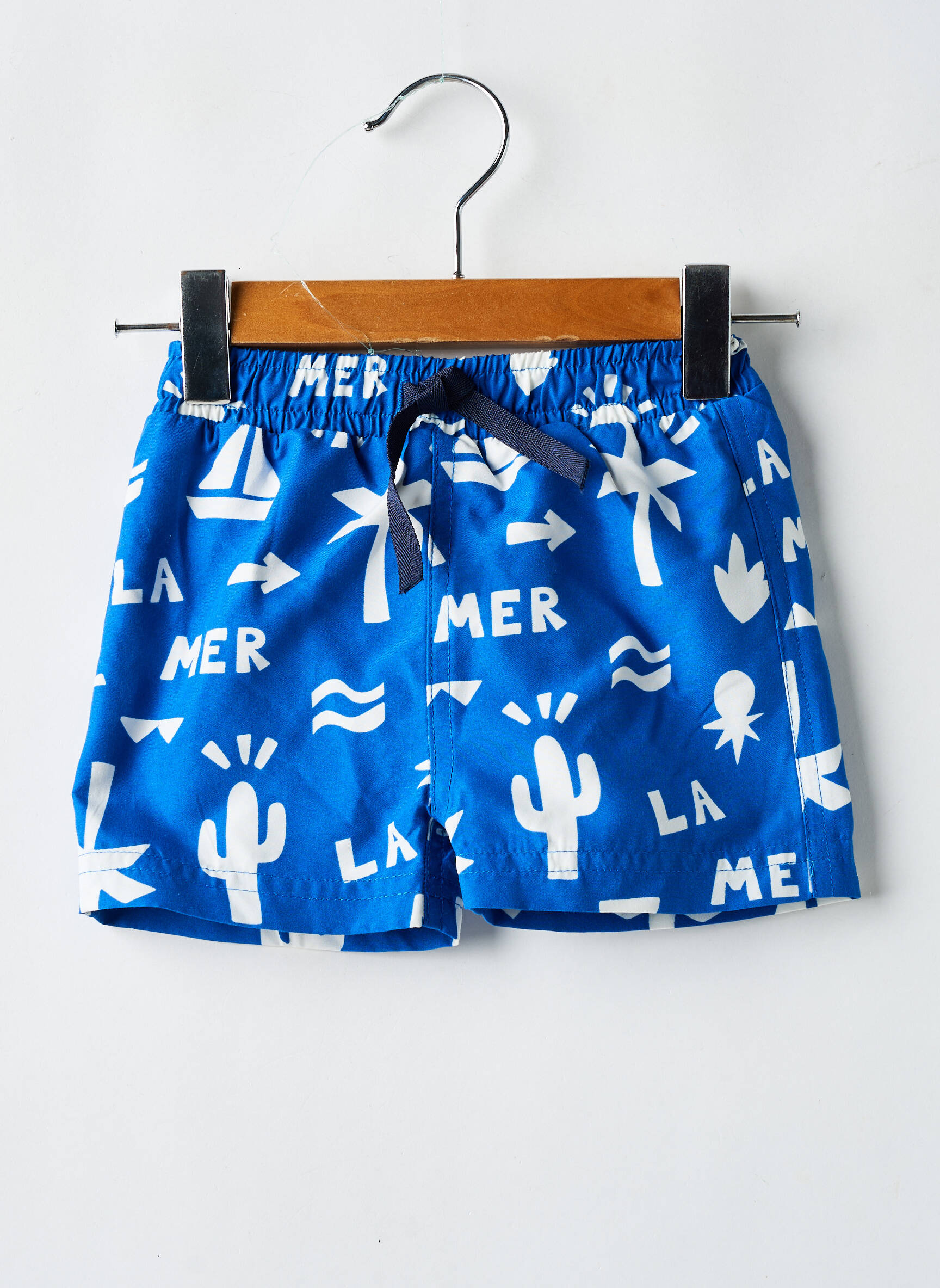 Maudymosi šortas fantazijos raštas mėlyna PETIT BATEAU berniukas
