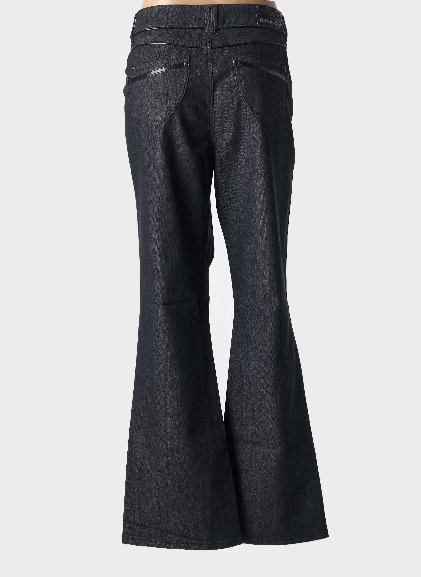 Bootcut džinsai normala dydis normala dydis juodas ANNA MONTANA moteris