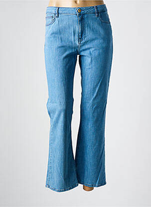 Bootcut džinsai normala dydis normala dydis mėlyna HAPPY moteris