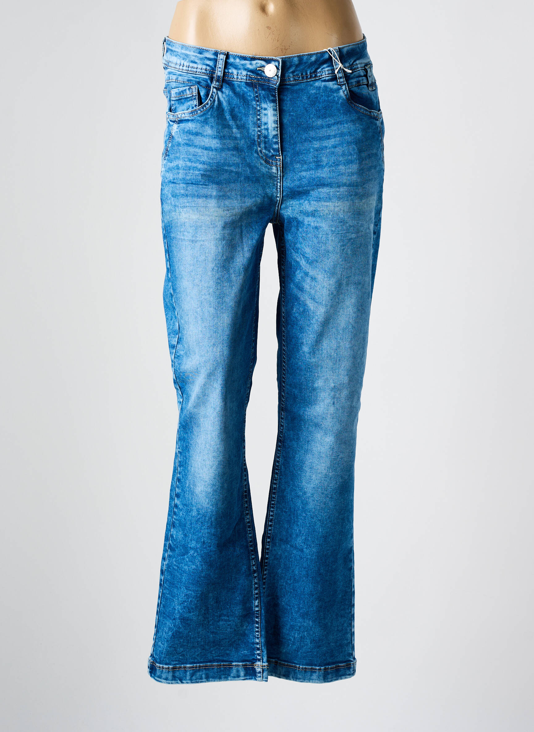 Bootcut džinsai normala dydis normala dydis mėlyna CECIL moteris