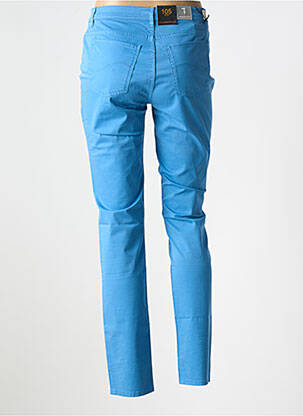 Lieknos kelnės popelinos audinys, kuris pasižymi lygiu ir tankiu paviršiumi. normala dydis mėlyna TRUSSARDI JEANS moteris