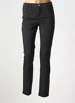 Lieknos kelnės popelinos audinys, kuris pasižymi lygiu ir tankiu paviršiumi. normala dydis juodas TRUSSARDI JEANS moteris