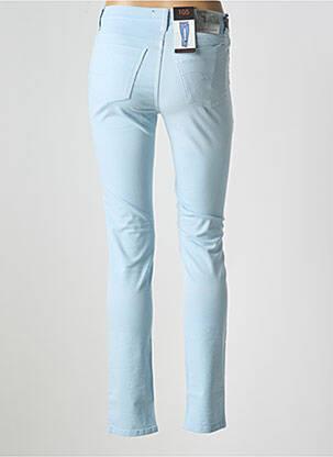 Lieknos kelnės popelinos audinys, kuris pasižymi lygiu ir tankiu paviršiumi. normala dydis mėlyna TRUSSARDI JEANS moteris