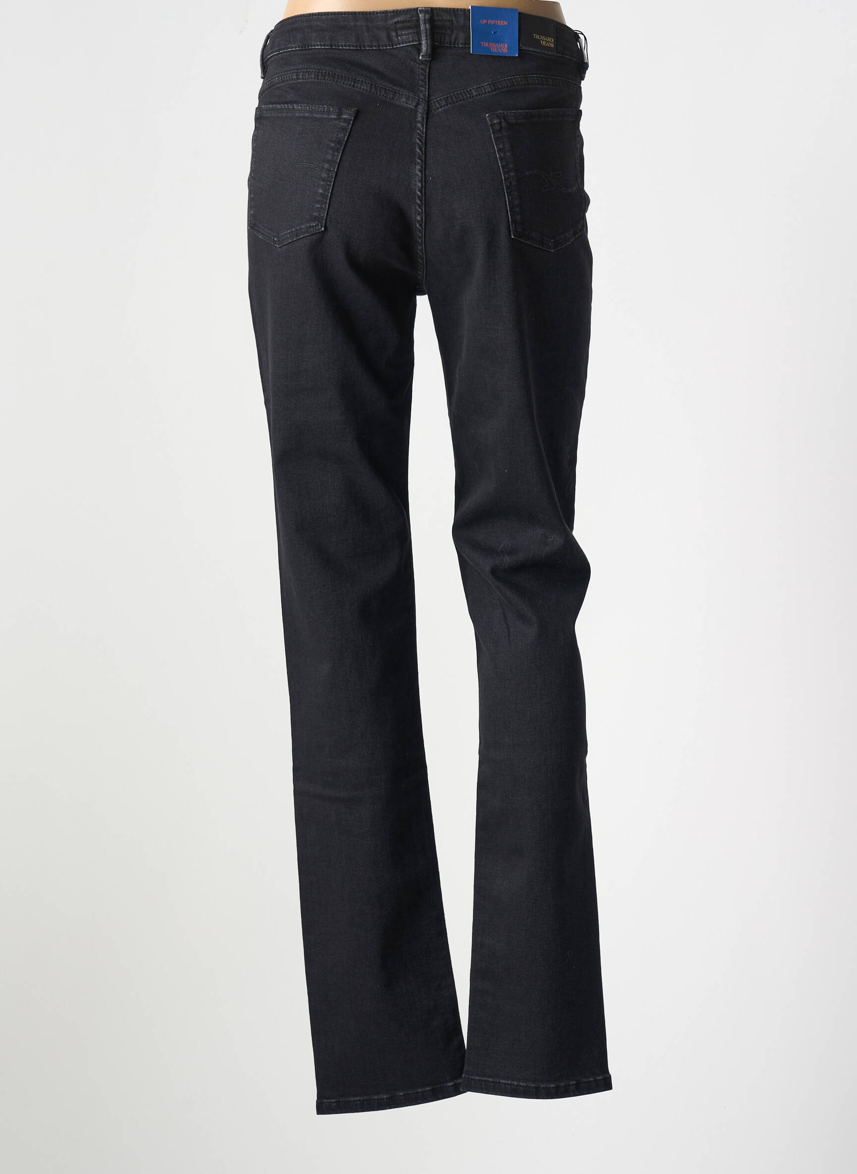 Tiesios kirpimo džinsai tamprumas normala dydis juodas TRUSSARDI JEANS moteris