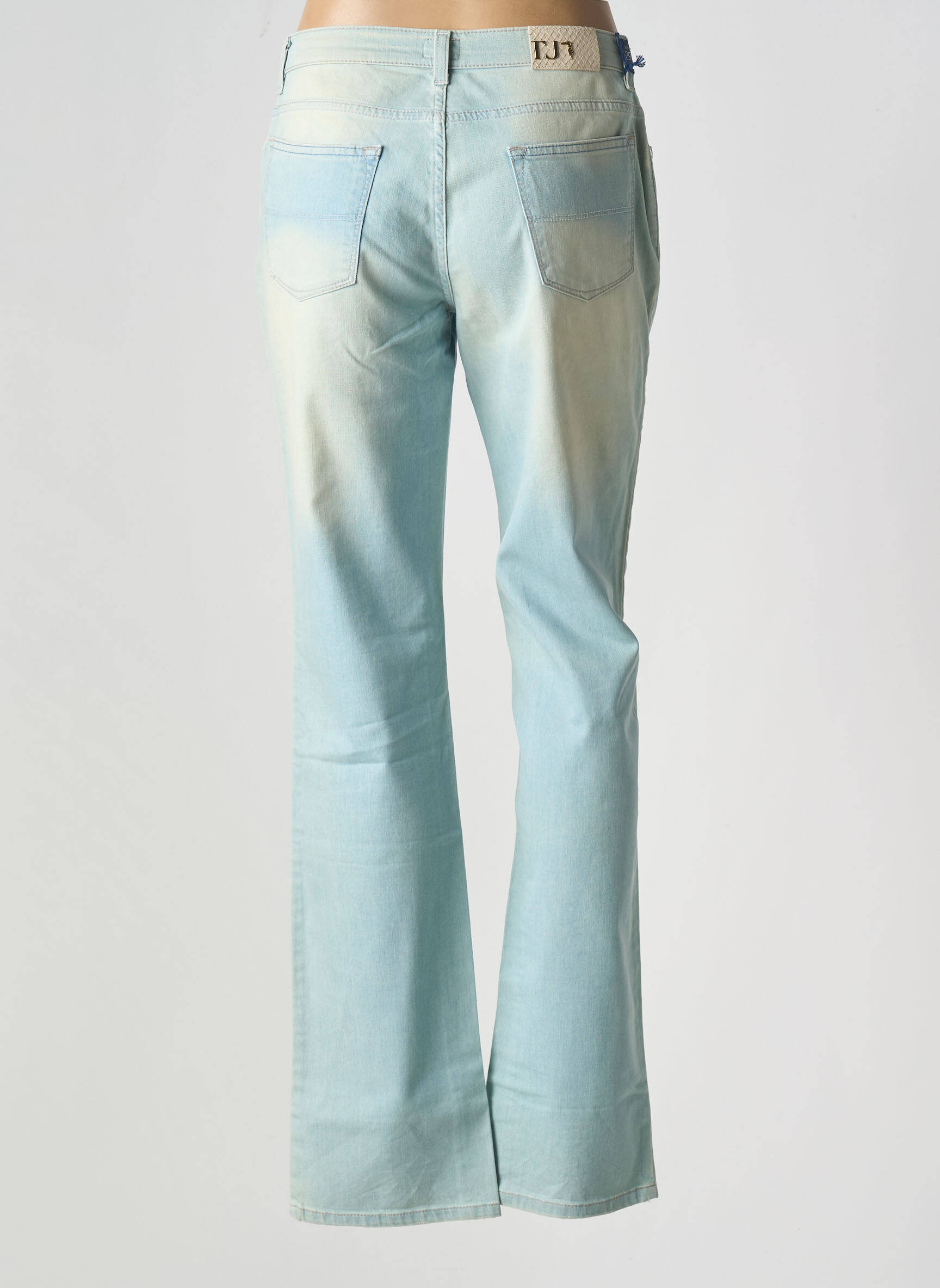 Tiesios kirpimo džinsai tamprumas normala dydis mėlyna TRUSSARDI JEANS moteris