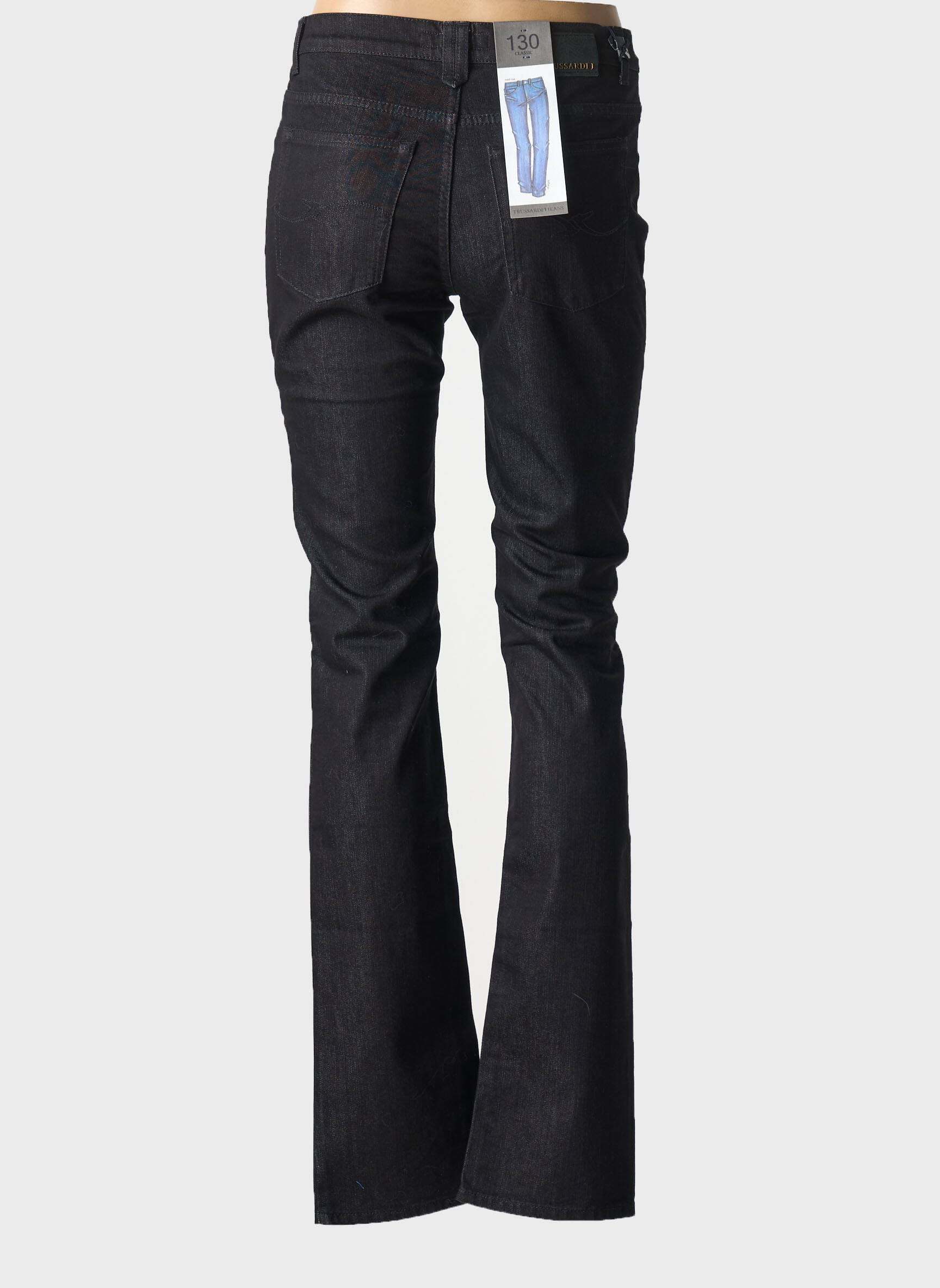 Flare tipo džinsai tamprumas normala dydis juodas TRUSSARDI JEANS moteris