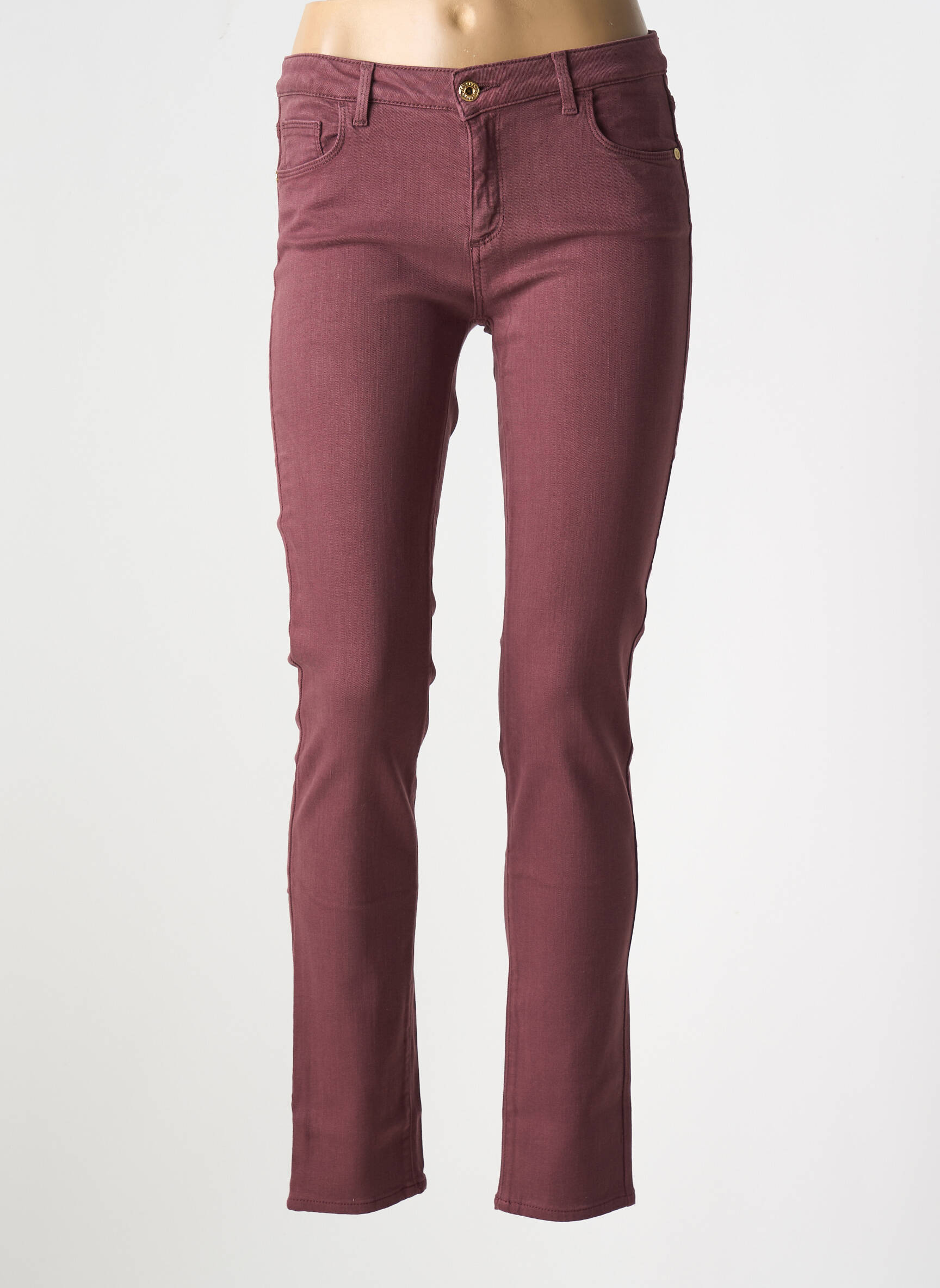 Lieknos džinsai tamprumas normala dydis violetinis TRUSSARDI JEANS moteris