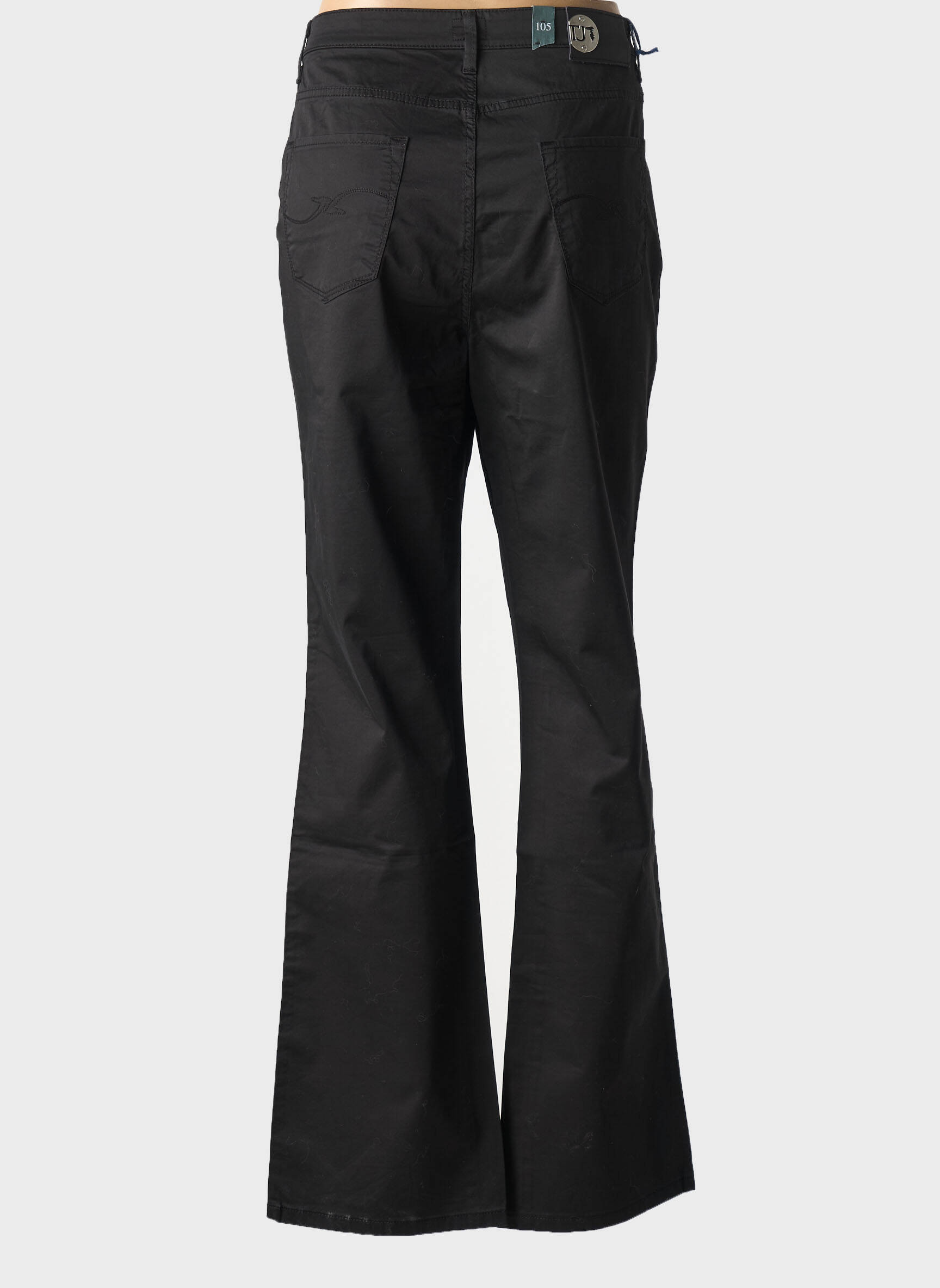 Platus džinsas tamprumas normala dydis juodas TRUSSARDI JEANS moteris