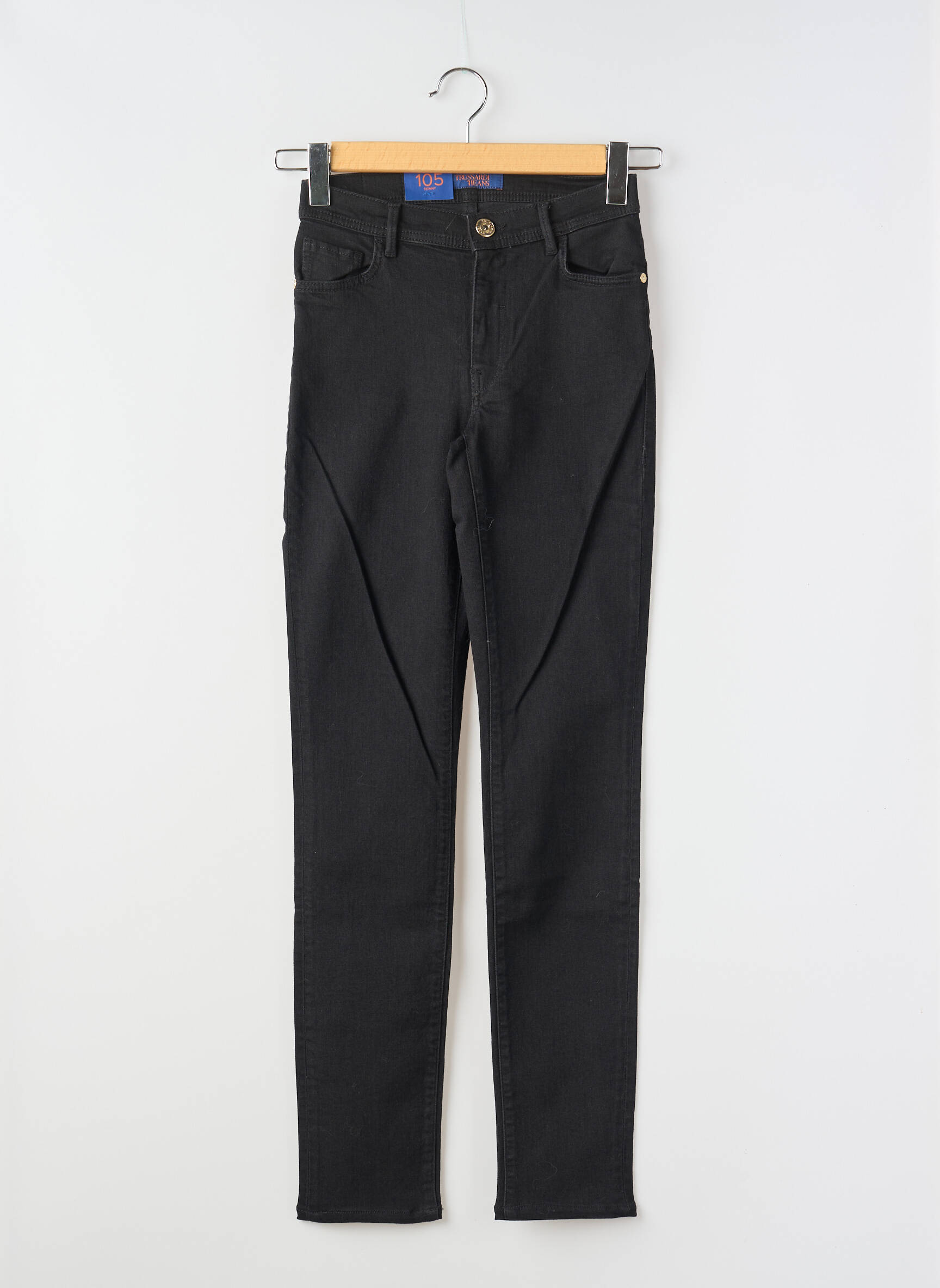 Lieknos džinsai tamprumas normala dydis juodas TRUSSARDI JEANS moteris