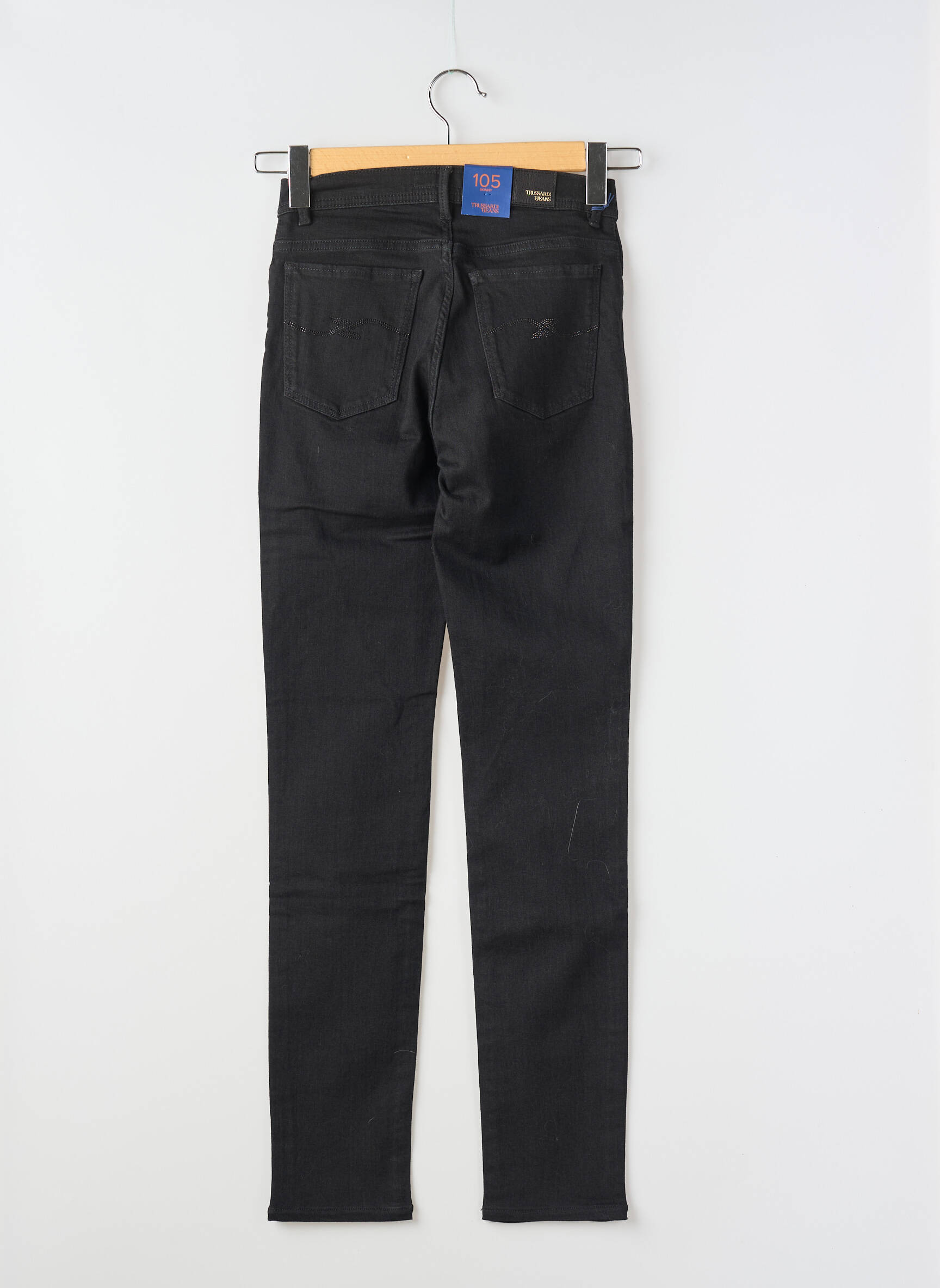 Lieknos džinsai tamprumas normala dydis juodas TRUSSARDI JEANS moteris