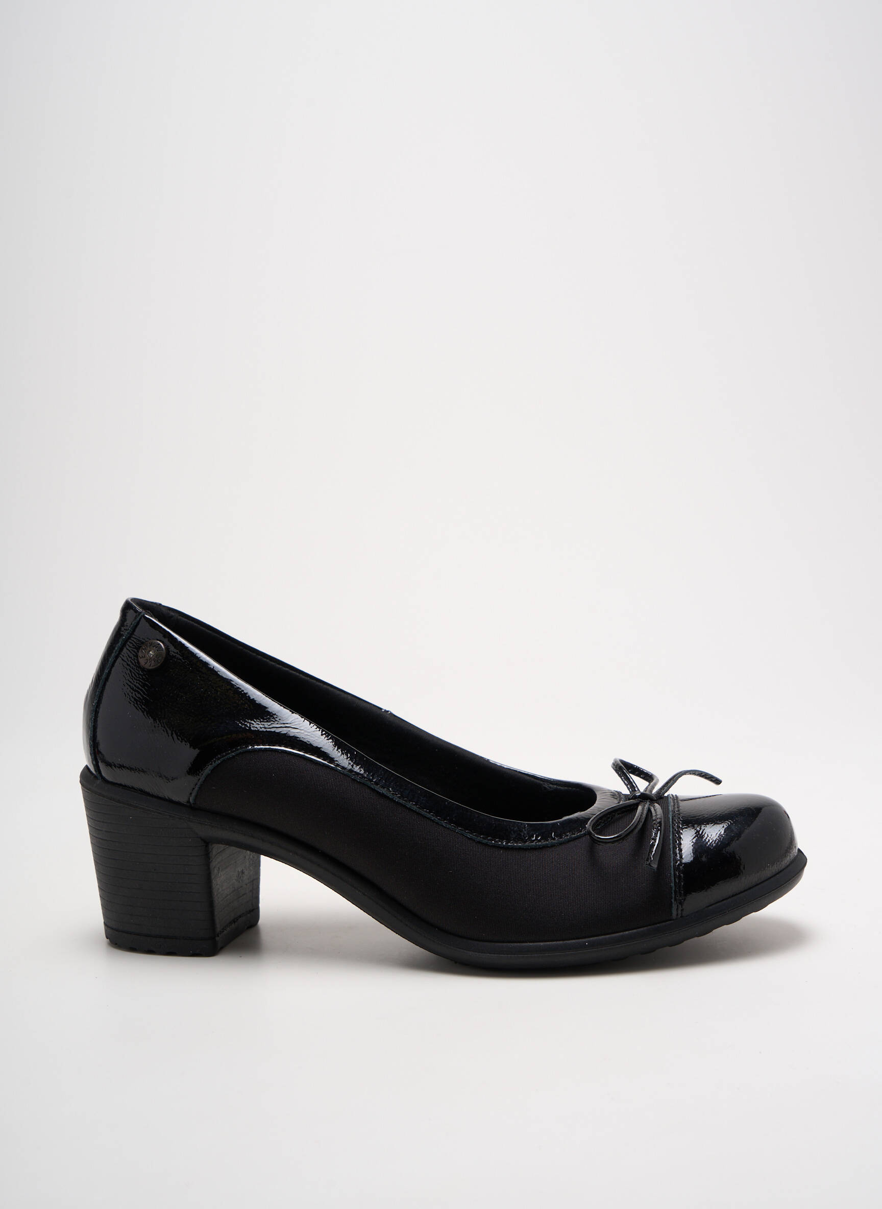 Aukštakulniai lygus medžiaga kulnas nuo 4 iki 6 cm juodas ENVAL SOFT moteris