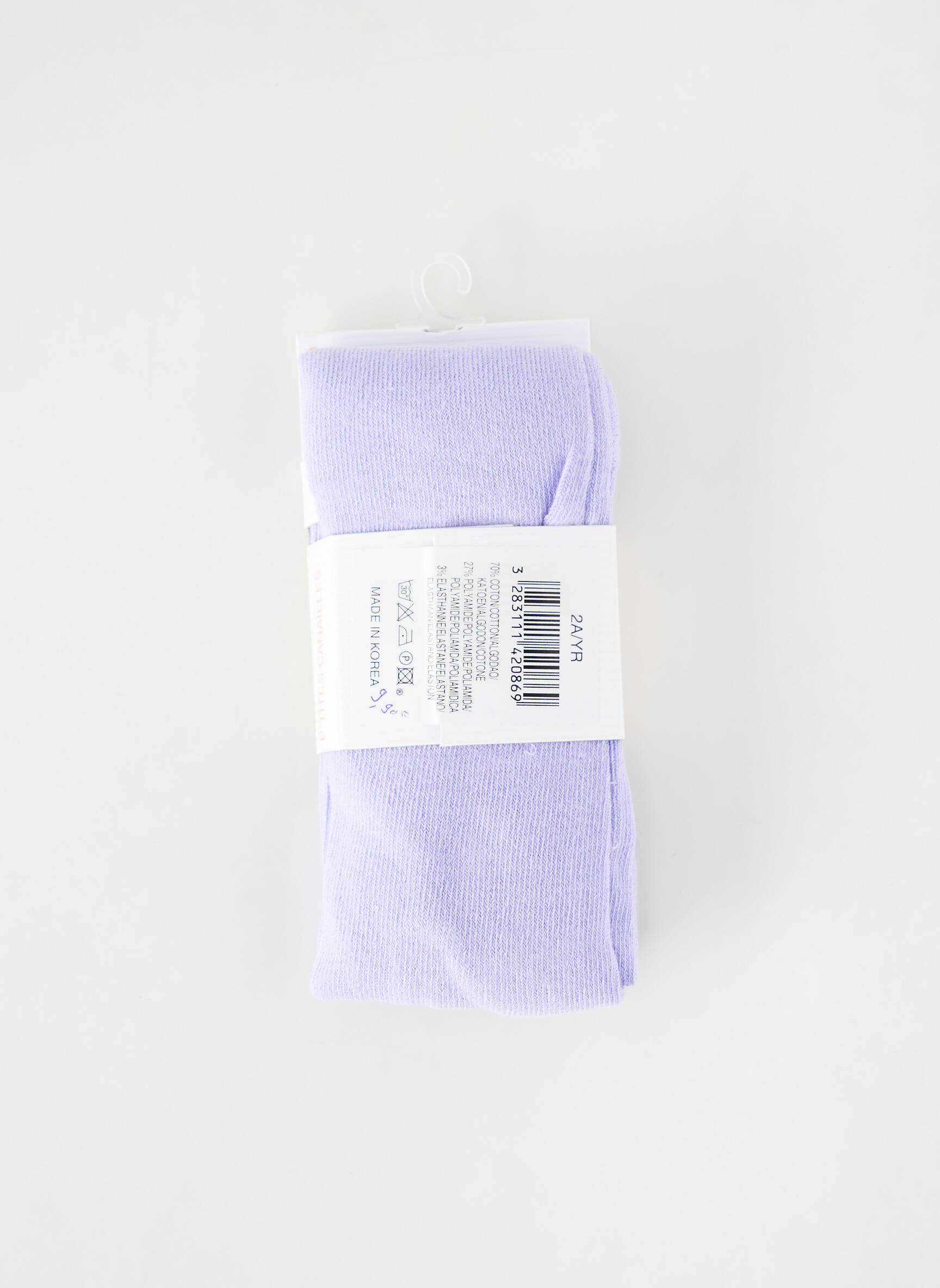 Kojinės fantazijos raštas violetinis P'TITES CANAILLES mergina