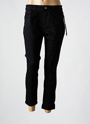 Lieknos kelnės kišenės juodas BS JEANS moteris