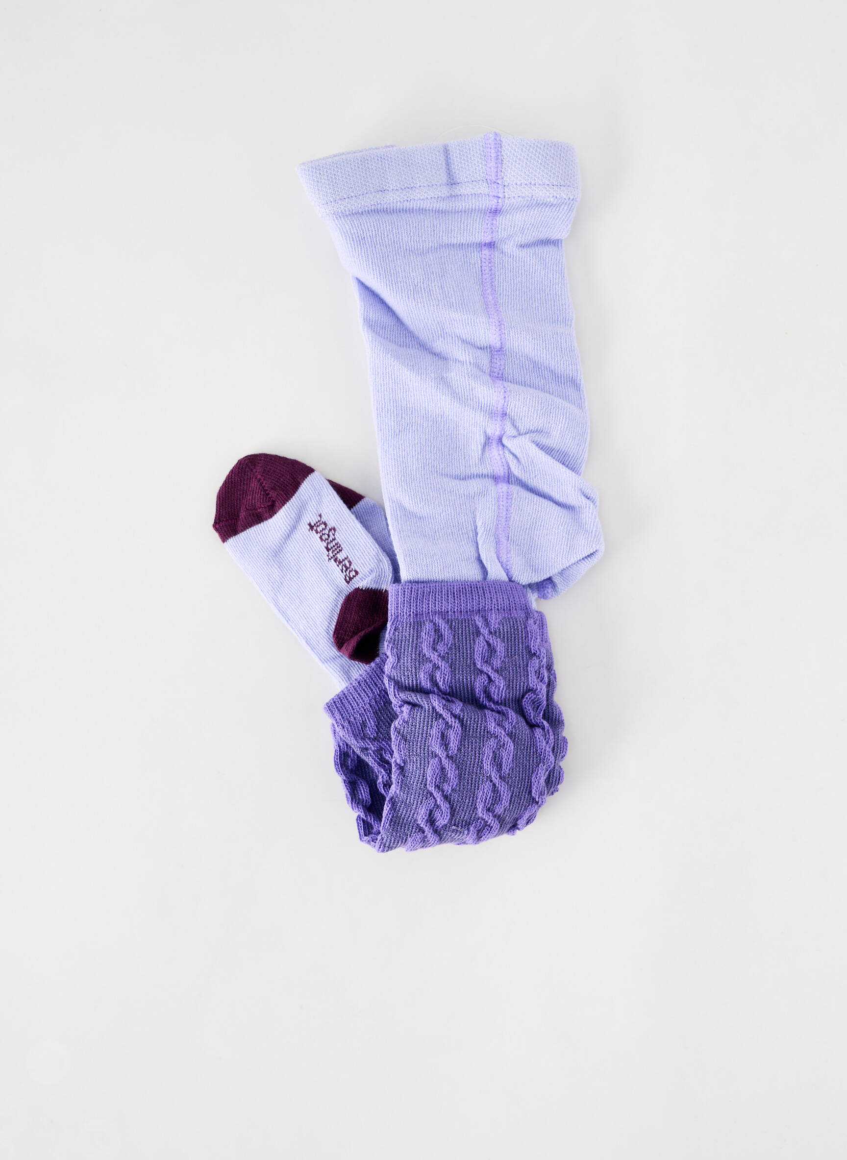 Kojinės tamprumas violetinis BERLINGOT mergina