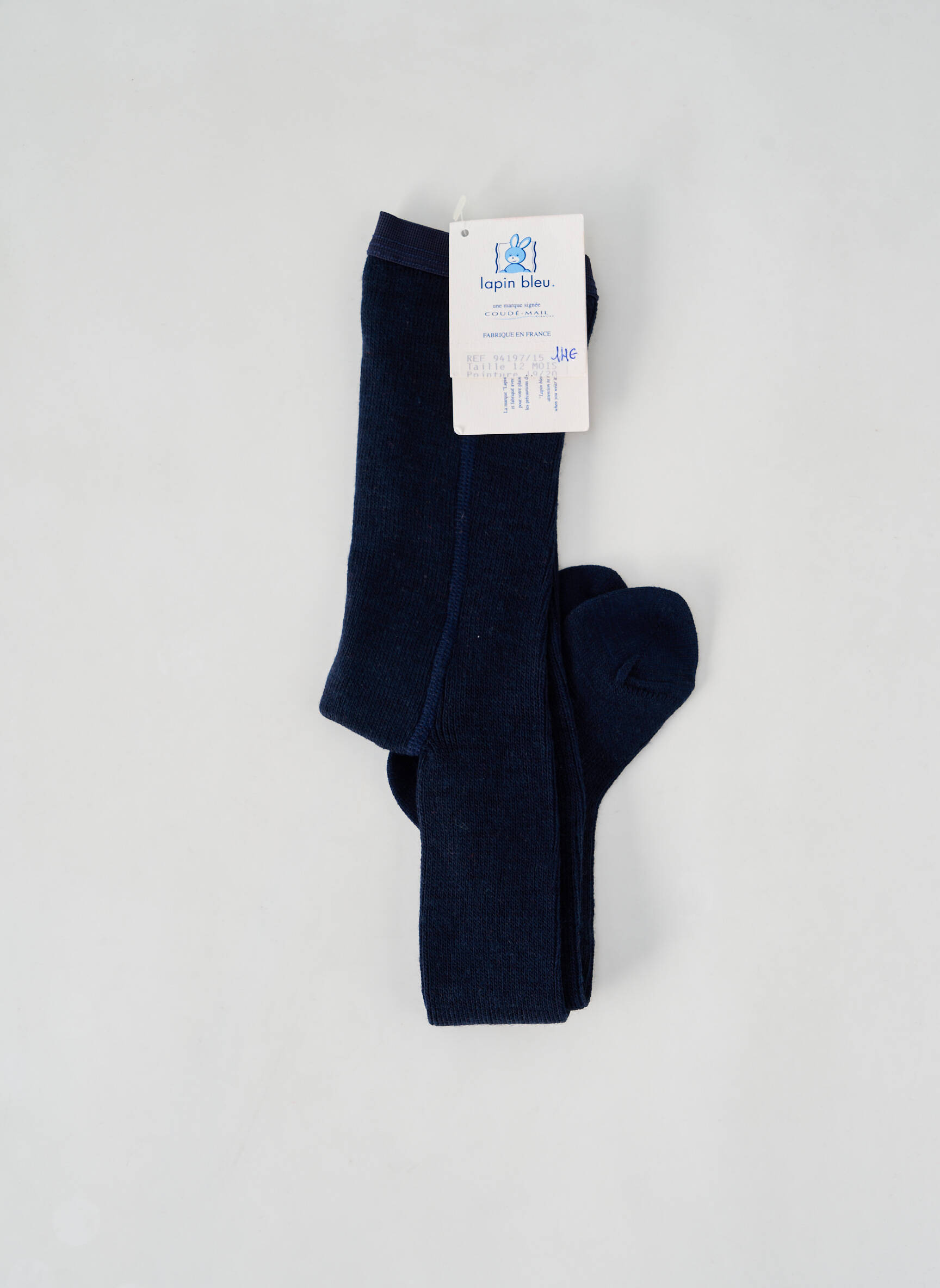 Kojinės tamprumas mėlyna LAPIN BLEU mergina