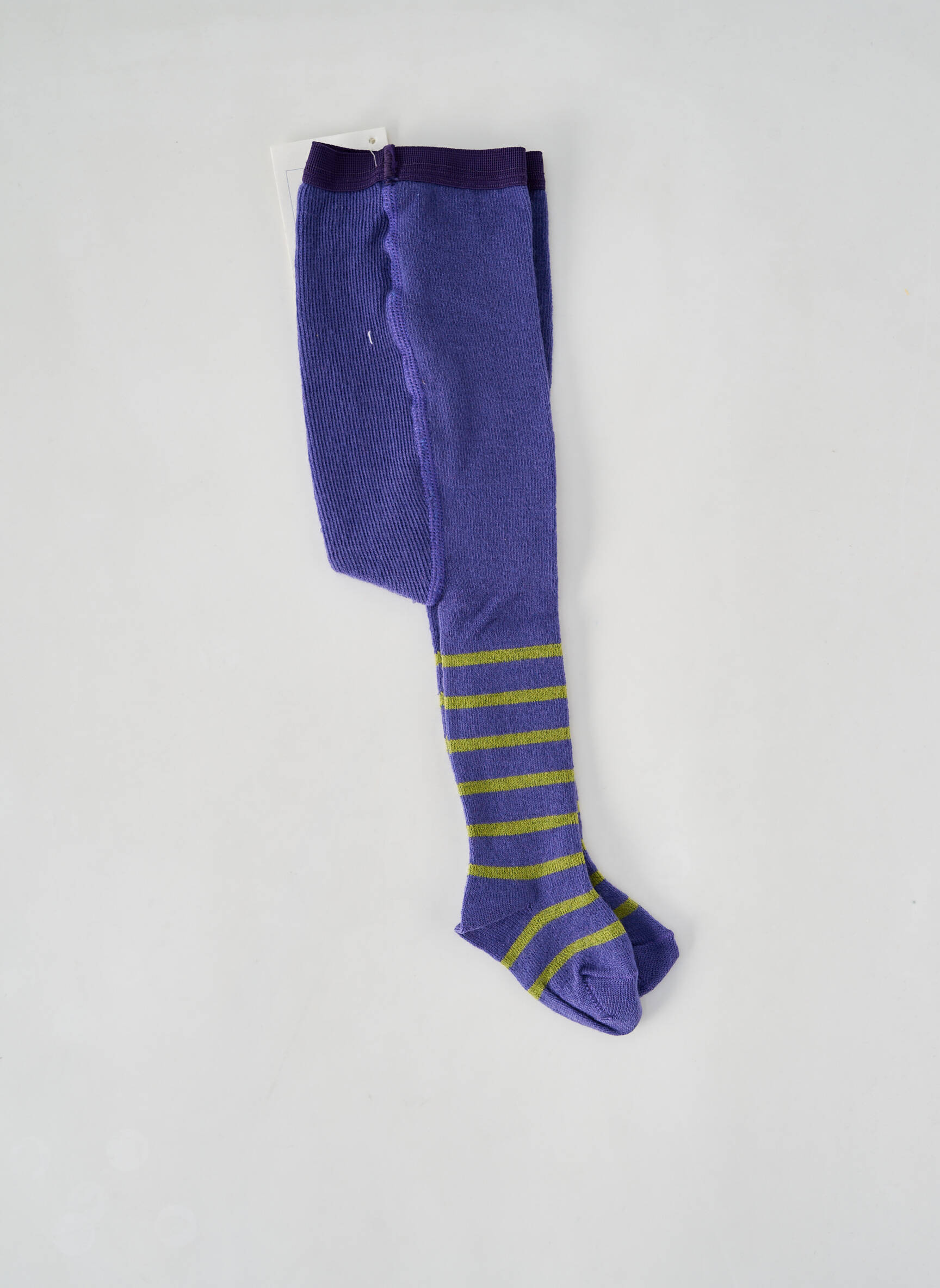Kojinės juostelės raštas violetinis LAPIN BLEU mergina